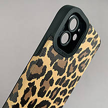 Чохол для Apple iPhone 11 леопардовий чохол із захистом камери на телефон айфон 11 чорний r4n, фото 4