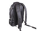 Рюкзак текстильний міський 303398 чорний, фото 4