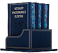 Книга "Атлант розправив плечі" Айн Ренд комплект із трьох книг у шкіряній палітурці у підставці, фото 4