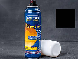 Аерозоль-чорна фарба для замші Saphir Renovetine, 200 мл,(0204)(01)