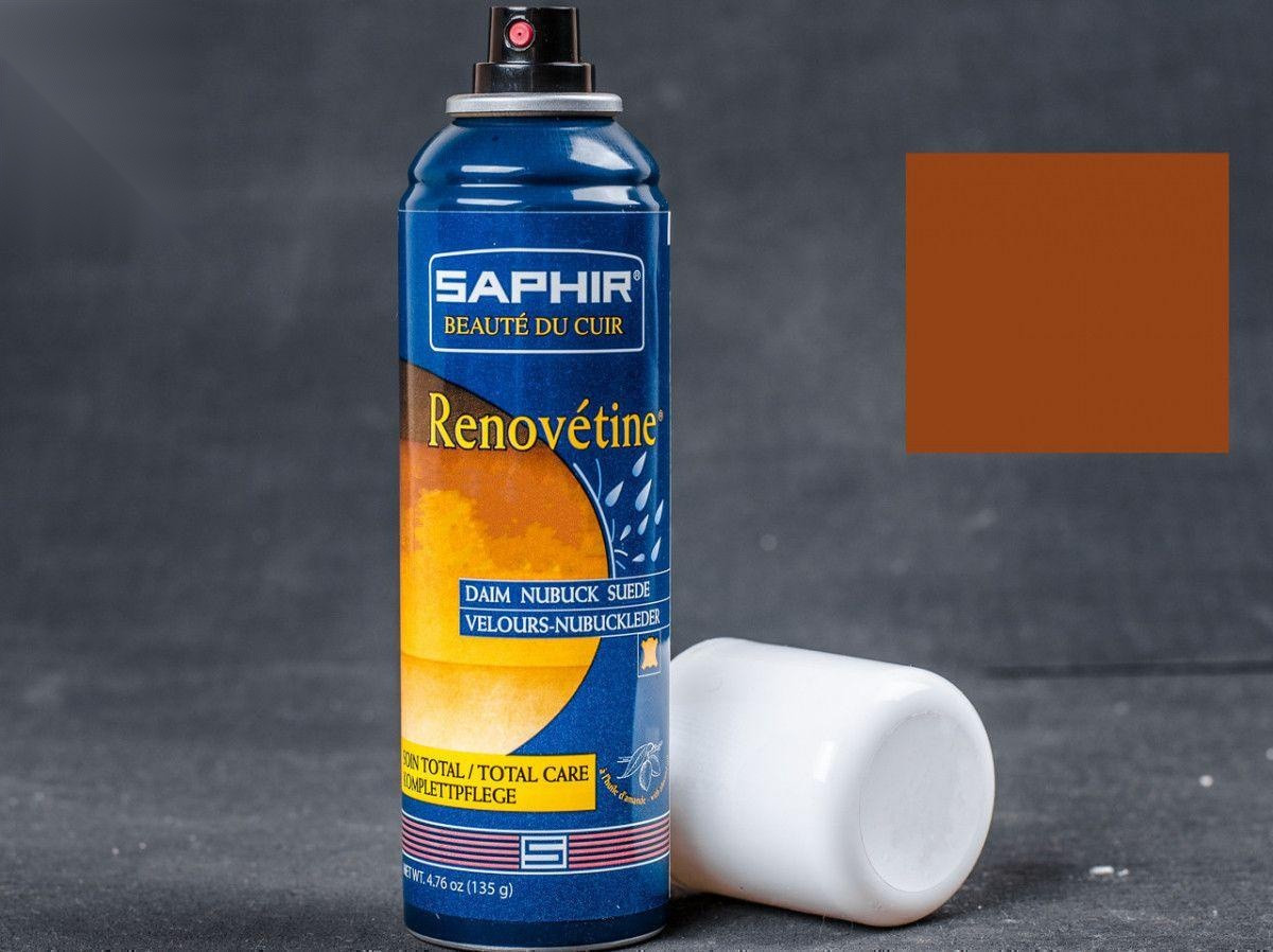 Аерозоль-фарба кол.рудуватий для замші Saphir Renovetine, 200 мл,(0204)(19)