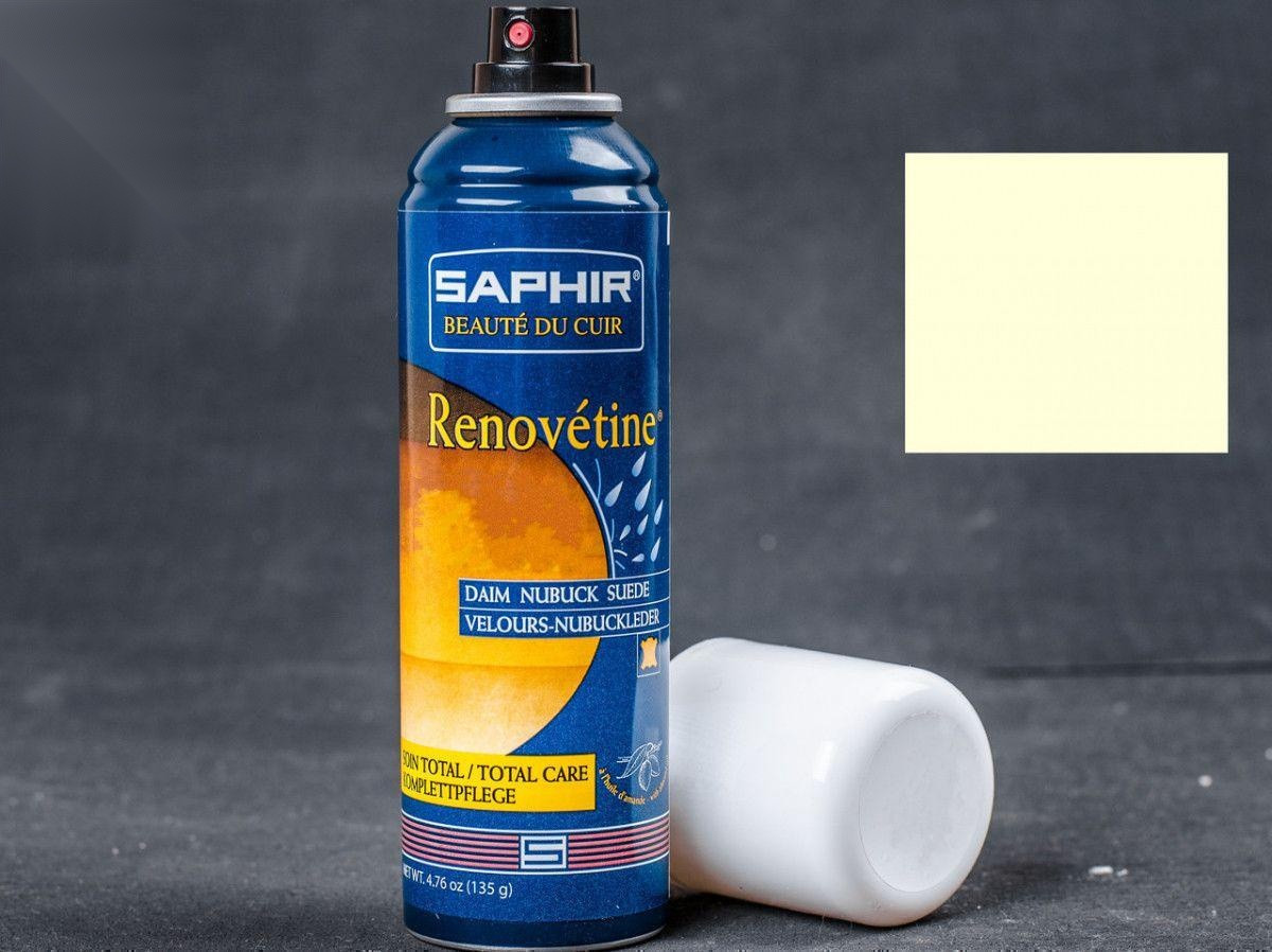Аерозоль-фарба безбарвна для замші Saphir Renovetine, 200 мл,(0204)(02)