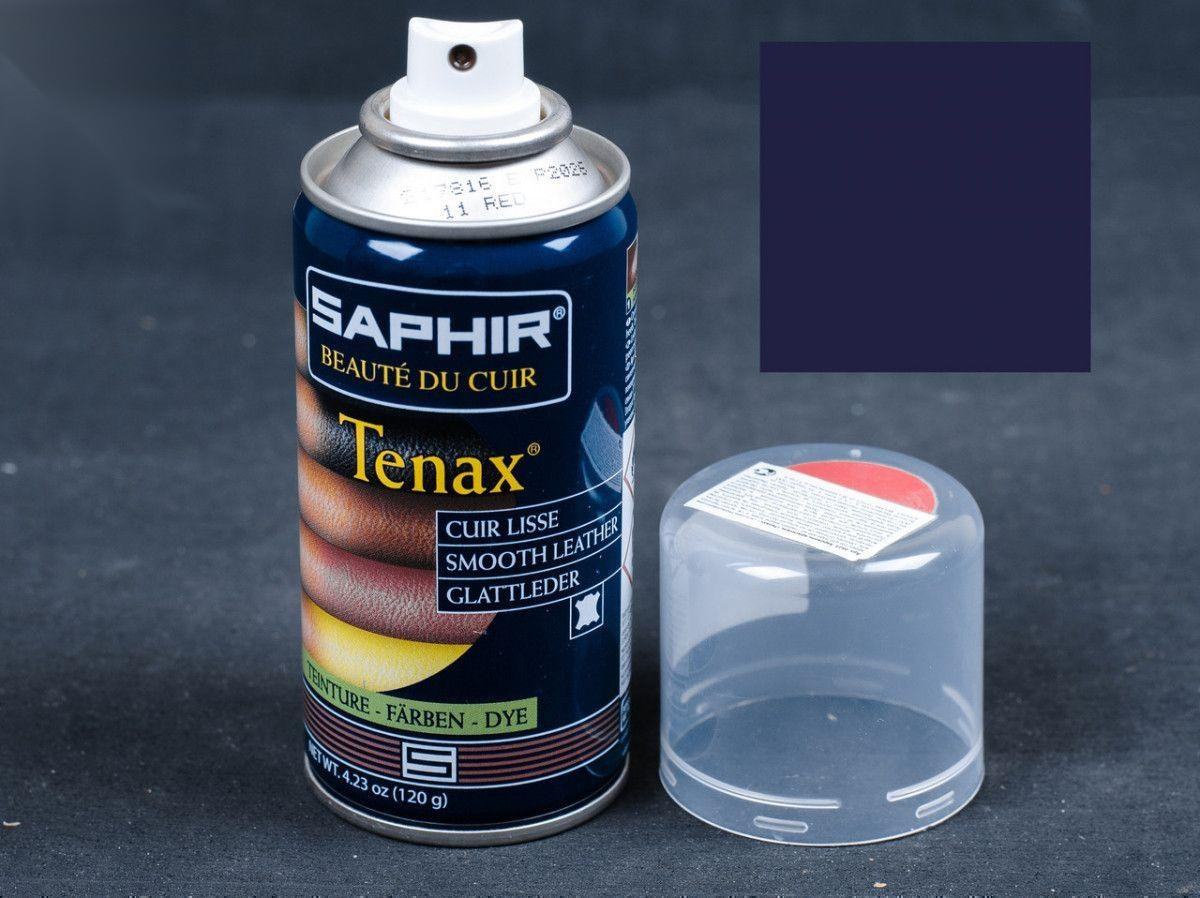 Аерозольна фіолетова фарба для гладкої шкіри Saphir Tenax Spray, 150 мл (0823)(66)