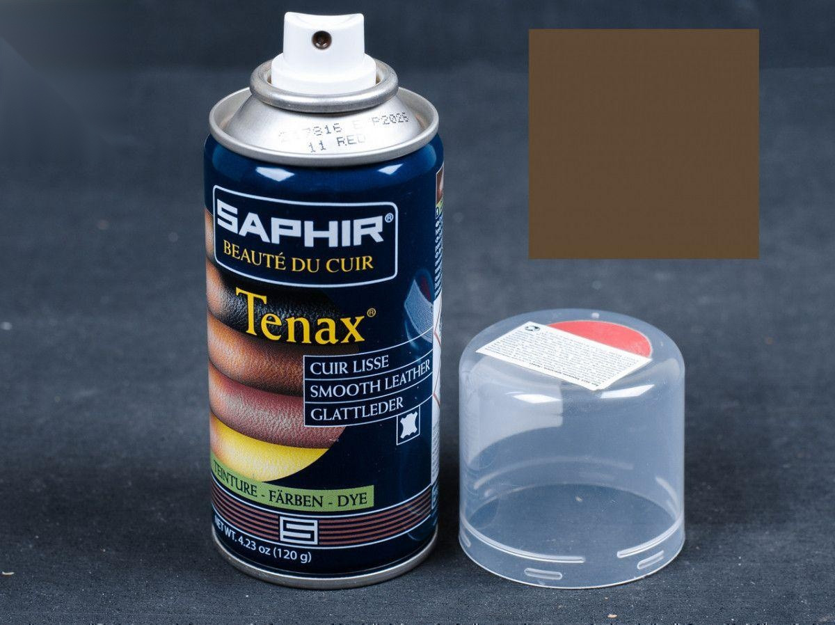 Аерозольна фарба кол.габардин для гладкої шкіри Saphir Tenax Spray, 150 мл (0823)(56)