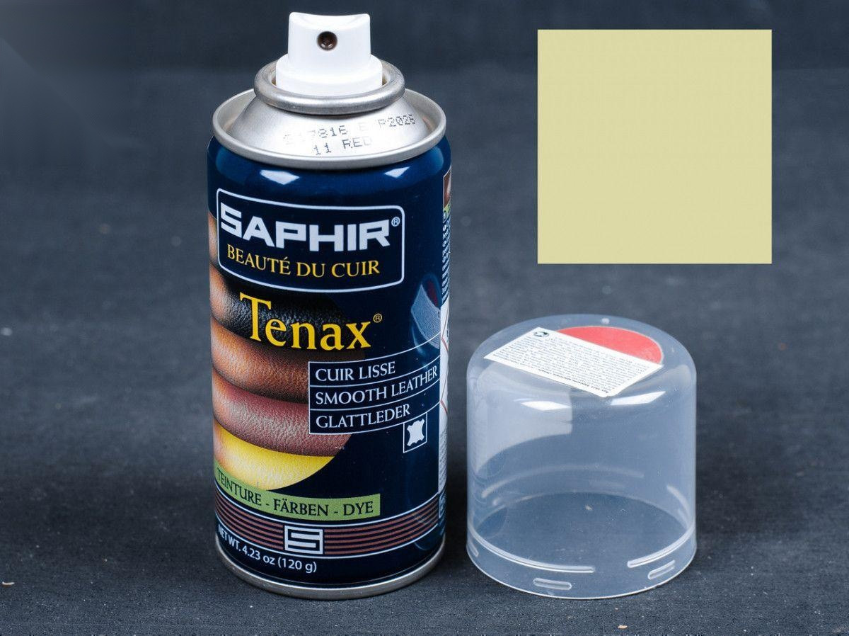 Аерозольна фарба кол.березовий для гладкої шкіри Saphir Tenax Spray, 150 мл (0823)(81)