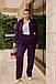 Костюм жіночий великих розмірів осінь-весна 1579вт батал р.50-64 New, фото 4