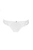 Жіночі трусики стрінги в поєднанні з мереживом білі Leilieve 993, фото 3