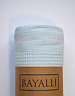 Вафельне простирадло-покривало Bayalli 160×230 см. A.Mavi, фото 3