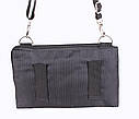 Чоловіча текстильна сумка 301600 чорна, фото 5