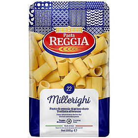 Вироби макаронні Pasta REGGIA 22.Millerighe «Спагетті»Трубки , 500г