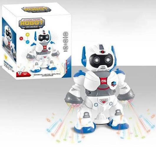 Танцующий робот Robot Light and Music Детская игрушка робот ...