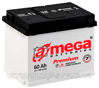 Акумулятор A-Mega Premium, 60 А·год 6CT-60-A3 