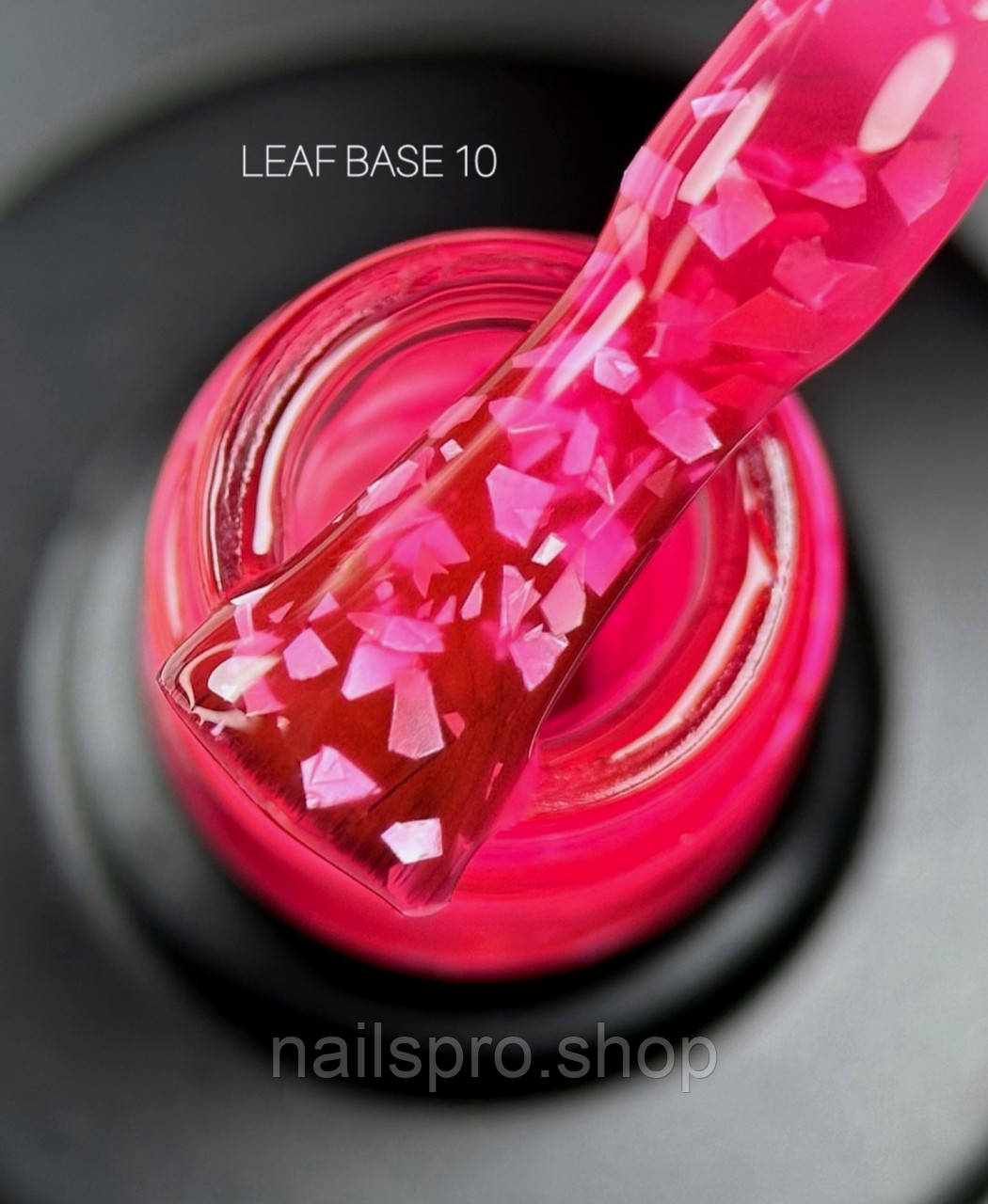База поталь SAGA Leaf Base No10, рожевий неон, 9 мл