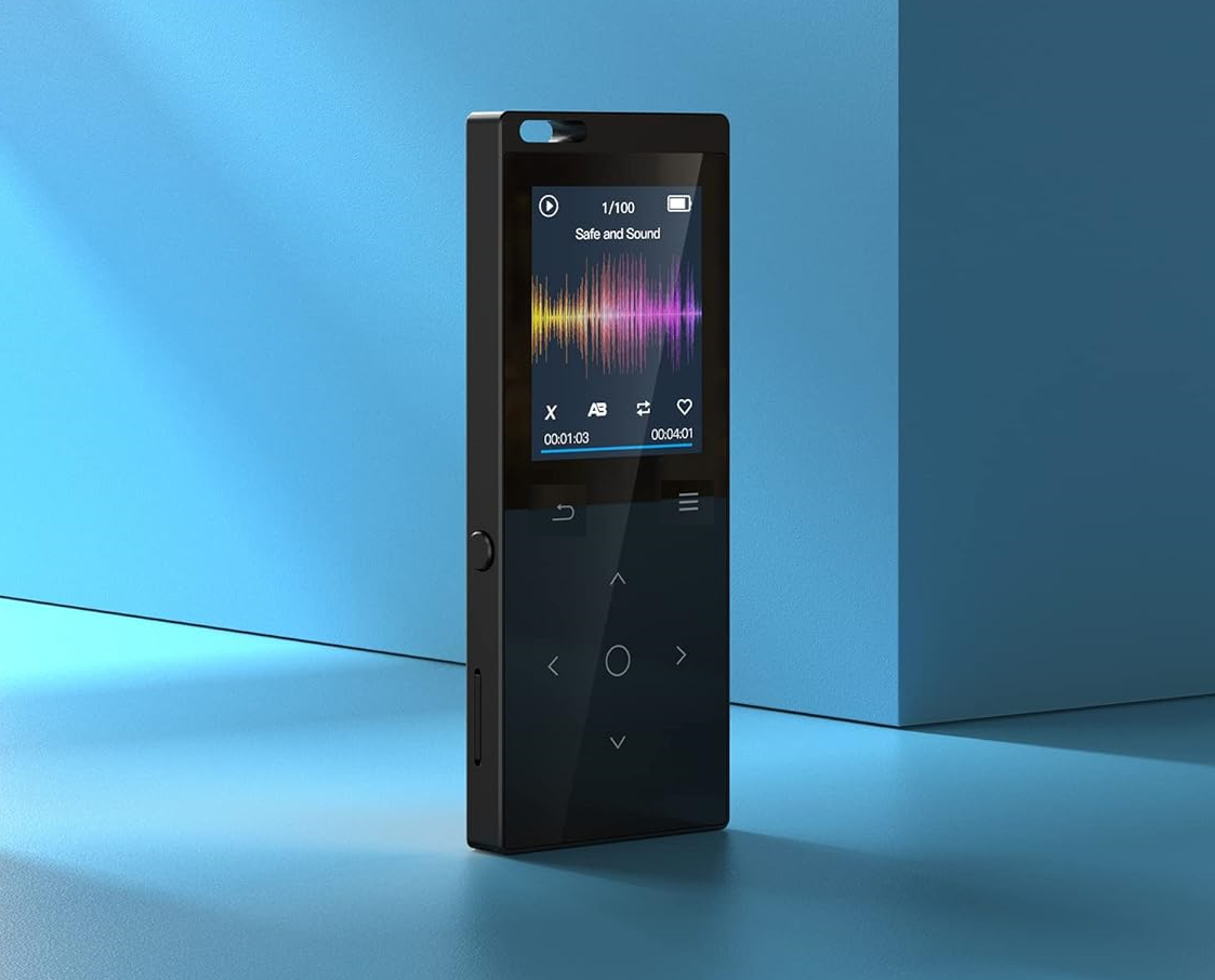 Плеєр MP3 Benjie M3 1.8" Bluetooth 5.2 Hi-Fi 64Gb English version із зовнішнім динаміком