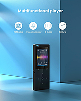 Плеєр MP3 Benjie M3 1.8" Bluetooth 5.2 Hi-Fi 64Gb English version із зовнішнім динаміком, фото 11