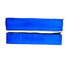 Подушка на ремінь безпеки  Синя  довжина 33см (2шт)