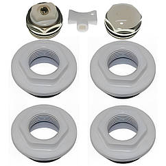 Комплект футорок секційного радіатора CRISTAL NR-2011 1/2″ (HT 404) (000001627)