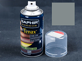 Аерозольна фарба кол.сріблястий для гладкої шкіри Saphir Tenax Spray, 150 мл (0823)(24)