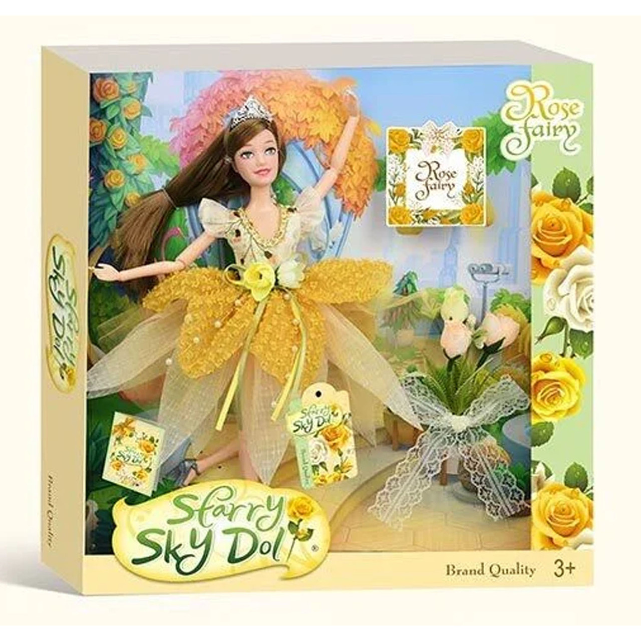 Лялька Фея (висота 30 см, аксесуари, рухомі кінцівки) SK 049 B, фото 1