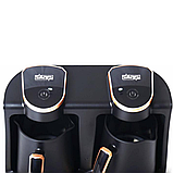 Електрична капельна кавоварка DSP 400+400 Вт із 2 пластиковими чашами 0,25+0,25л KA-3049, фото 7