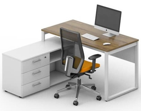 Офісні меблі Джет комплект 12 лівий (1400*1500*750Н)