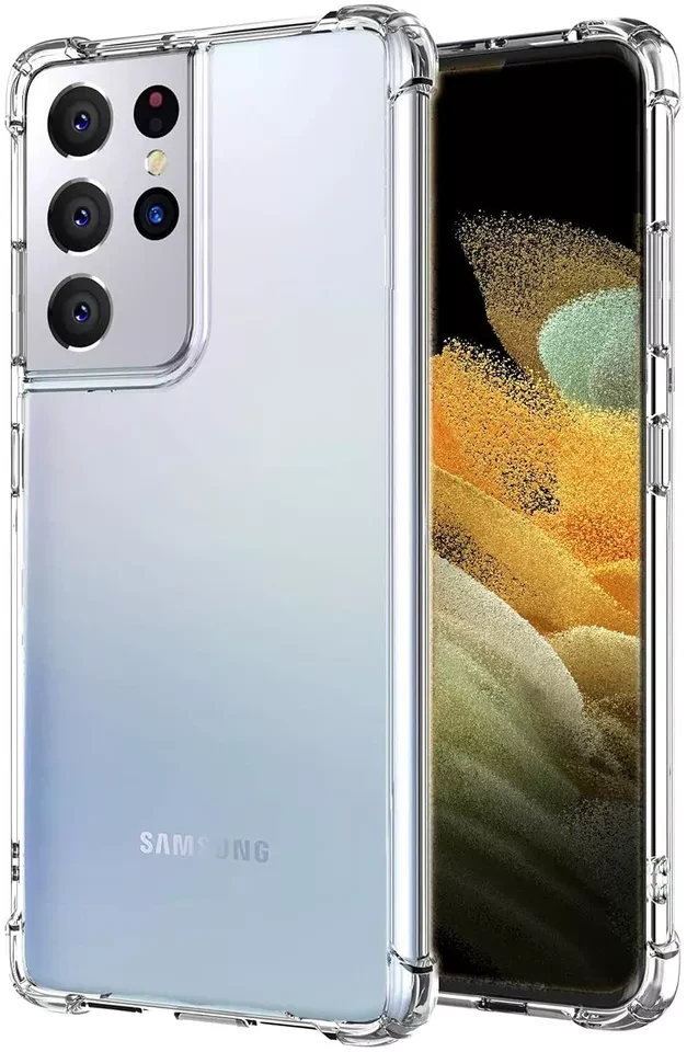 Протиударний чохол Shockproof для Samsung S21 Ultra (закрита камера)