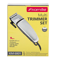 Машинка для стрижки 240W дротова 6801 KAMILLE, фото 2