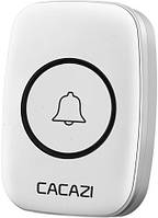Бездротовий дверний дзвінок Cacazi білий для житлового будинку, квартири, офісу та інших місць EStyle