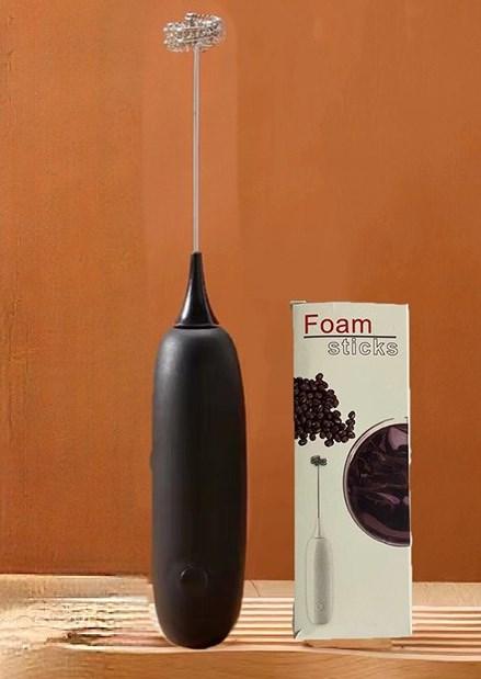 Занурювальний спінювач молока, капучинатор чорний AVADONA