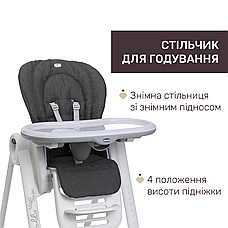 Стільчик для годування Chicco Polly Magic Relax, фото 4
