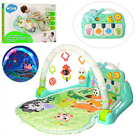 ᐉ Розвиваючий килимок з музичною панеллю Hola Toys Поляна казок 1102