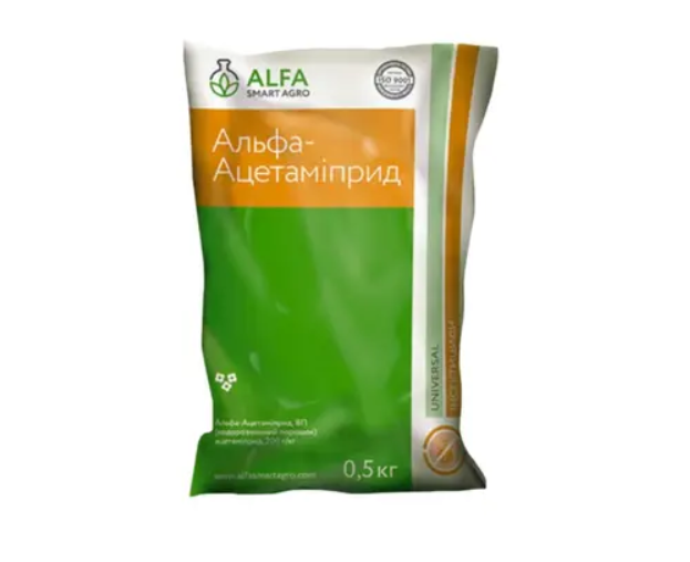 Інсектицид Альфа-Ацетаміприд ALFA Smart Agro - 0,5 кг., фото 1