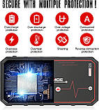 3 в 1 Пусковий зарядний пристрій FNNEMGE Q9C (2000A/12В), повербанк 21800 мАг, ліхтар, фото 4