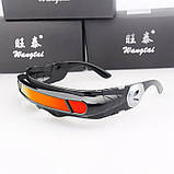 Окуляри Циклопа з Люди Ікс. X men cyclops sunglasses з червоним відтінком, фото 5