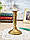 Старий бронзовий свічник під конусну свічку, латунь, бронза, Німеччина, 15 см, фото 7