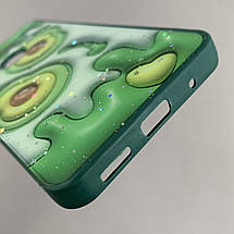 Чохол для Motorola Moto E40 чохол з авокадо захистом камери на телефон моторола мото е40 зелений l1k, фото 5
