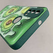 Чохол для Motorola Moto E40 чохол з авокадо захистом камери на телефон моторола мото е40 зелений l1k, фото 4