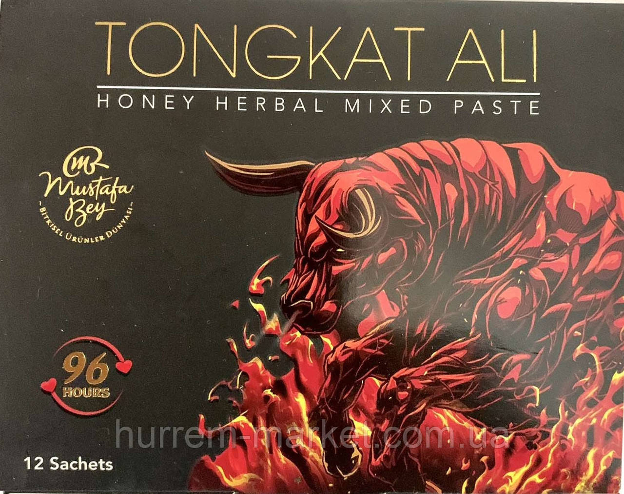 Тонгат Алі — Оригінальна Турецька Епімедіумна паста, Epimedium macun, 15 грамів х 12 шт., фото 1