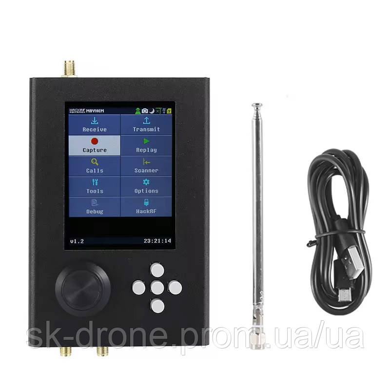 HackRF Portapack H2 HackRF One 1MHz to 6GHz SDR with Mayhem firmware ...