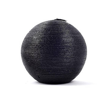 Свічка-сфера кругла в чорному кольорі Maison