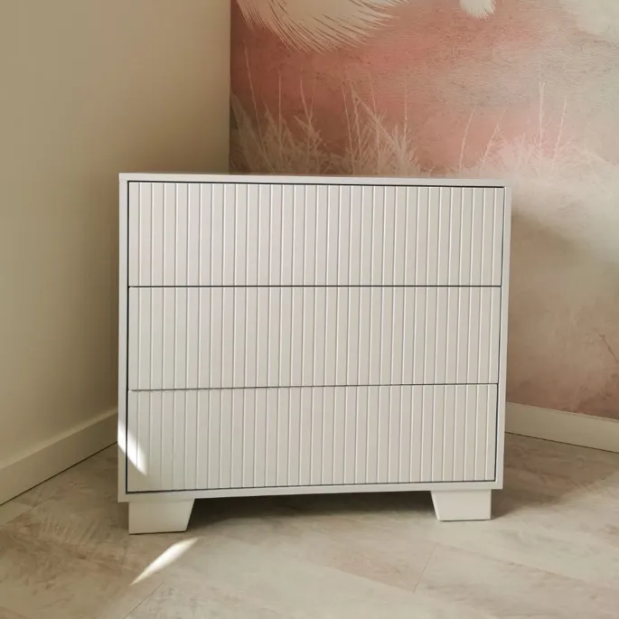 Комод-пеленатор Angelo Bruno Білий, фото 1