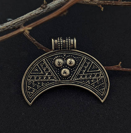 Луниця зерня середня, кулон, фото 2