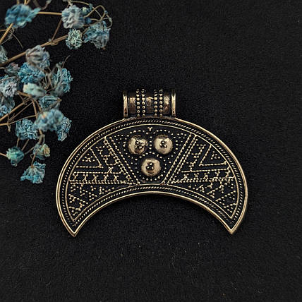 Луниця зерня середня, кулон, фото 1