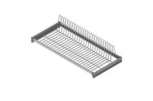 Сушка для посуду однорівнева з рамою в шафу 600мм хром REJS