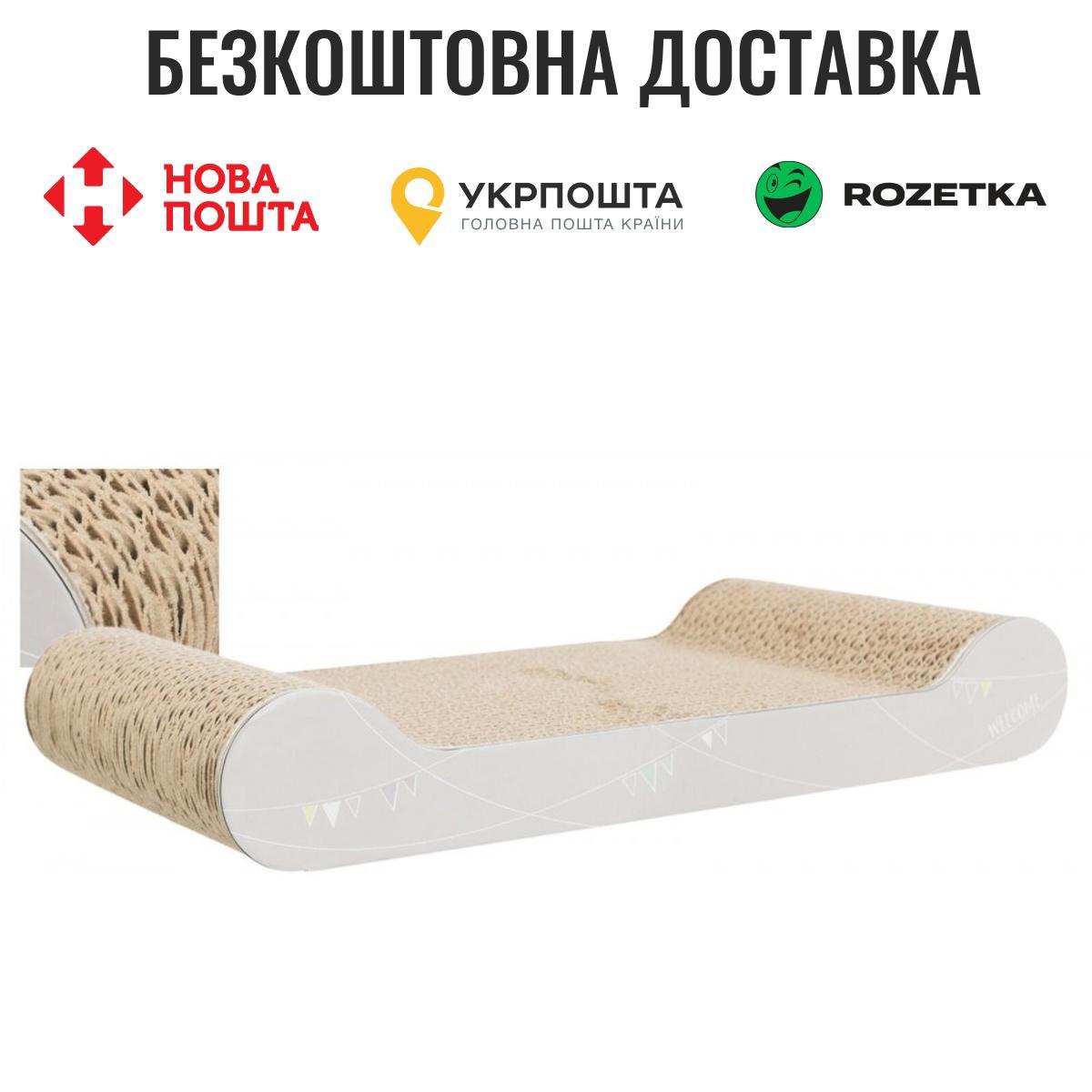 Дряпка Trixie Junior для кошенят, картон, 38х6х18 см, фото 1