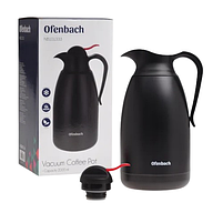 Термос "конференція" 2000мл нержавіюча сталь/пластик чорний Ofenbach 101333, фото 4