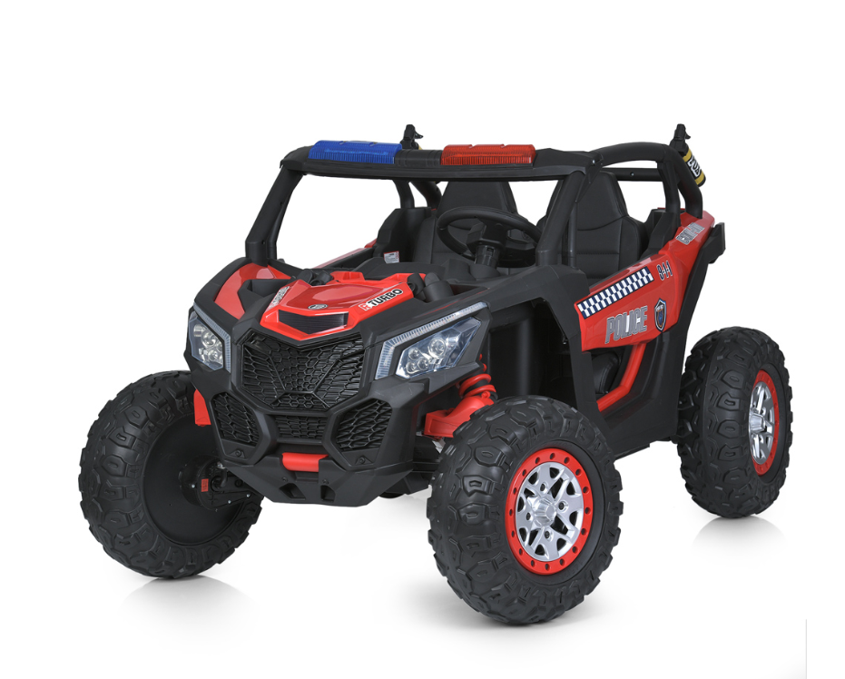Джип Bambi M 5743EBLR (24V) Поліція 4х45W р/к