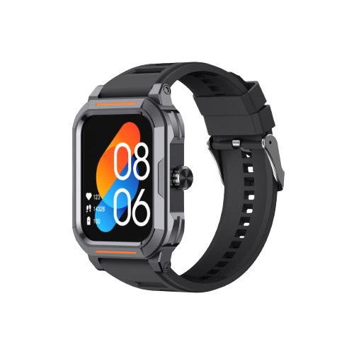 Смарт-годинник Havit HV-M9040S дзвінкова версія IP67 чорний, фото 1