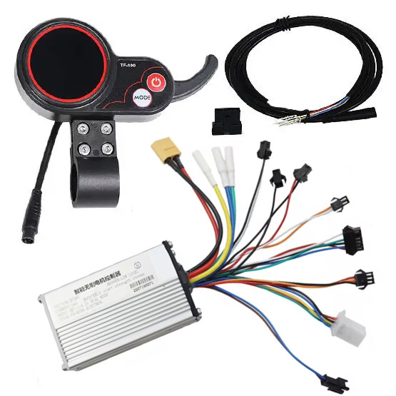 TF-100 36V 16A 6 pin дисплей, кабель і контролер для Kugoo M4 та інших мотор коліс з датчиками холу
