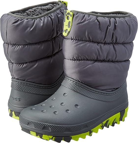Чоботи Crocs Classic Neo Puff Boot Kids чоботи дитячі зимові крокс., фото 1